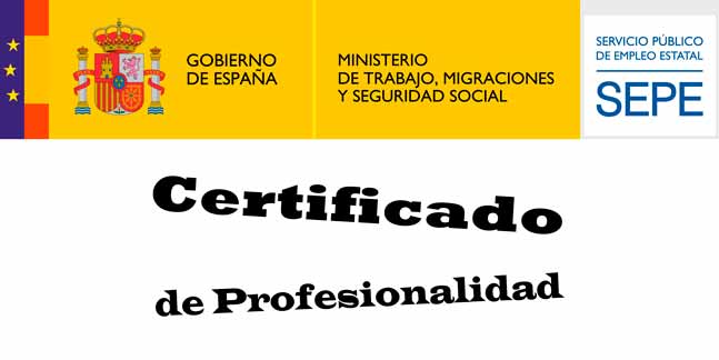 Certificados de Profesionalidad